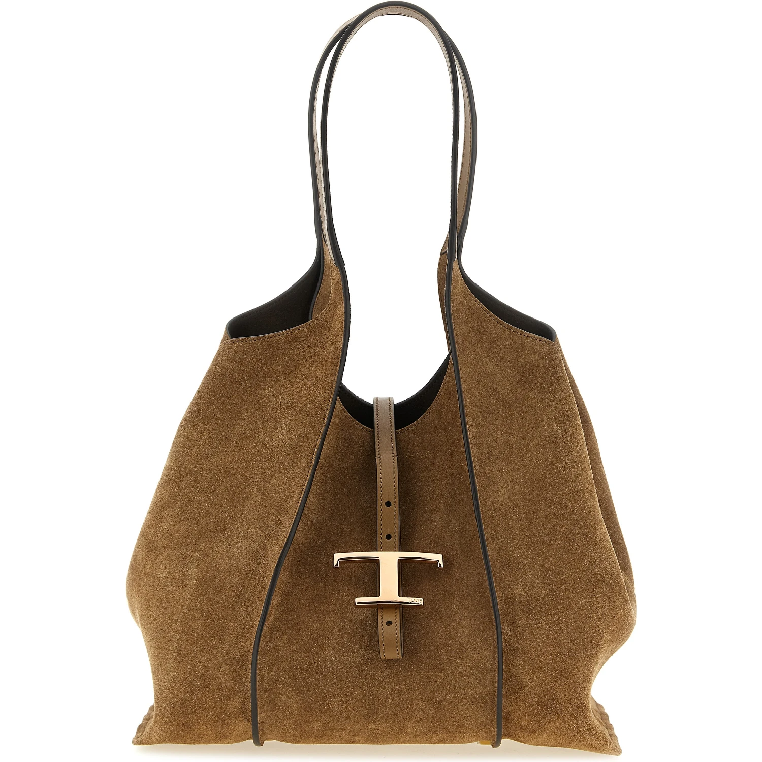 Brown Calfskin Tote Bag