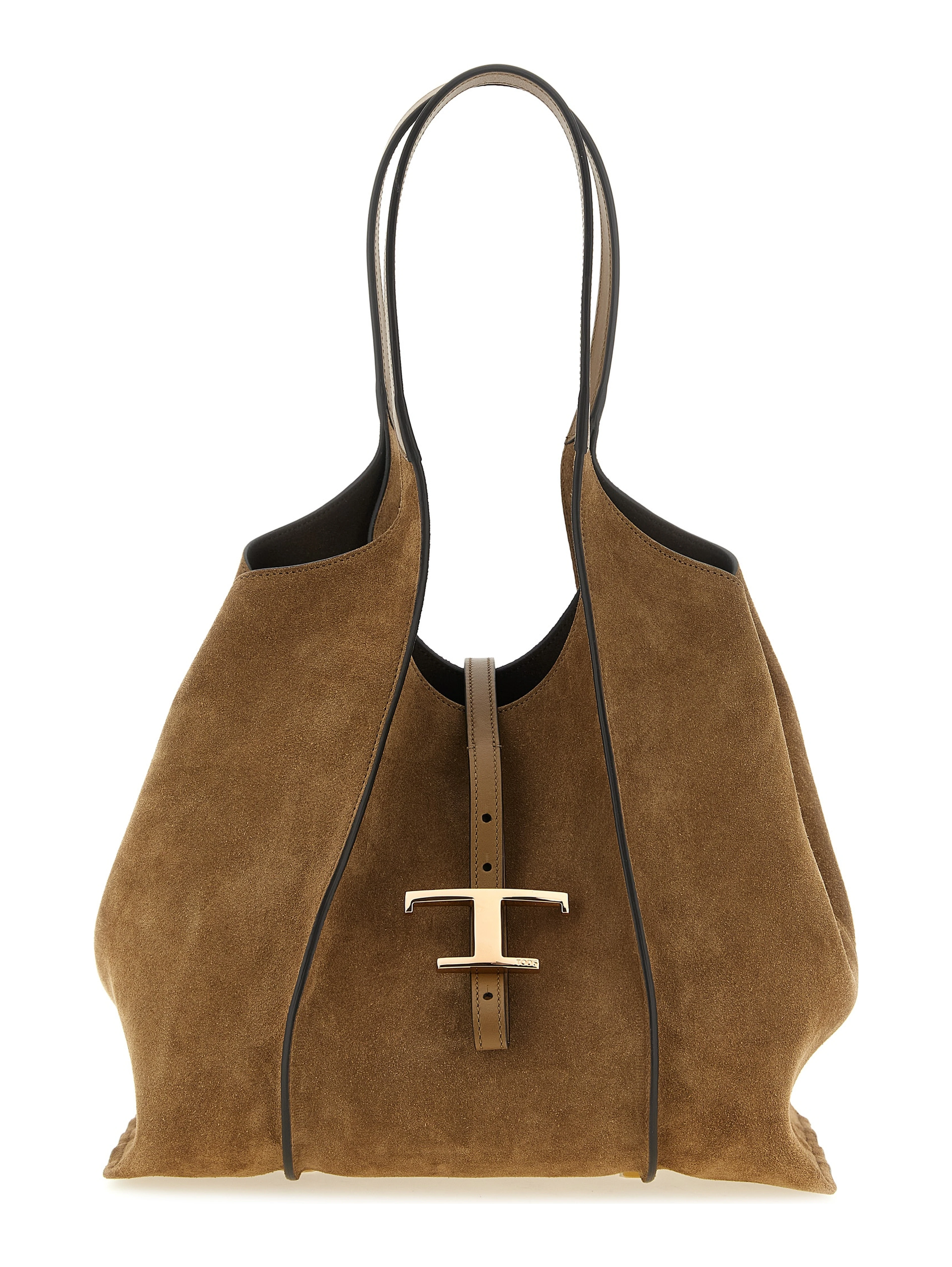 Brown Calfskin Tote Bag
