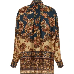 Multicolor Silk Blouse