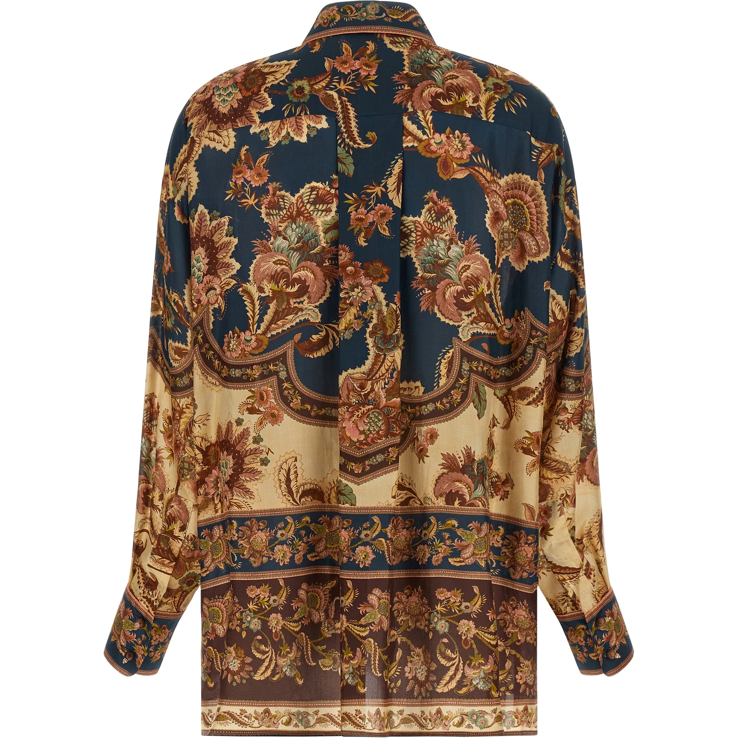 Multicolor Silk Blouse