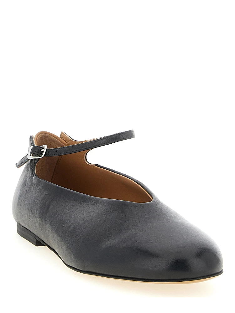 Black Calfskin Ballet Flats alternative