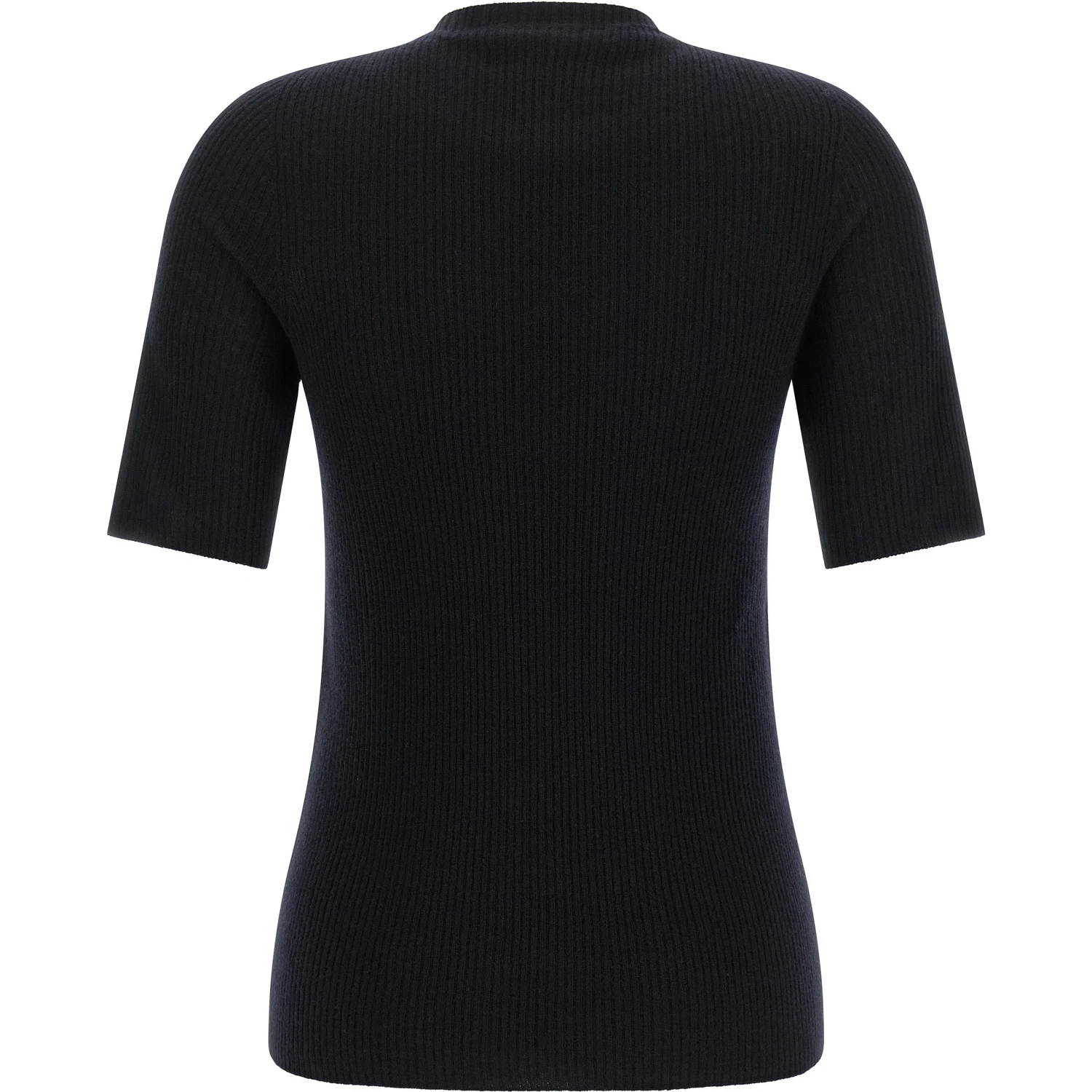Blue Virgin Wool T-Shirt