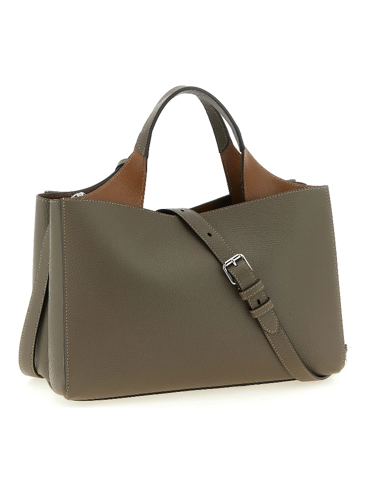 Gray Calfskin Handbag alternative