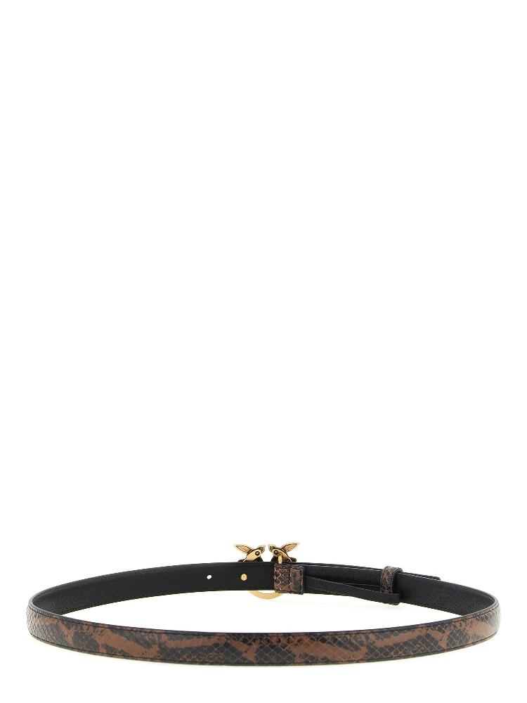 Brown Calfskin Thin Belt alternative