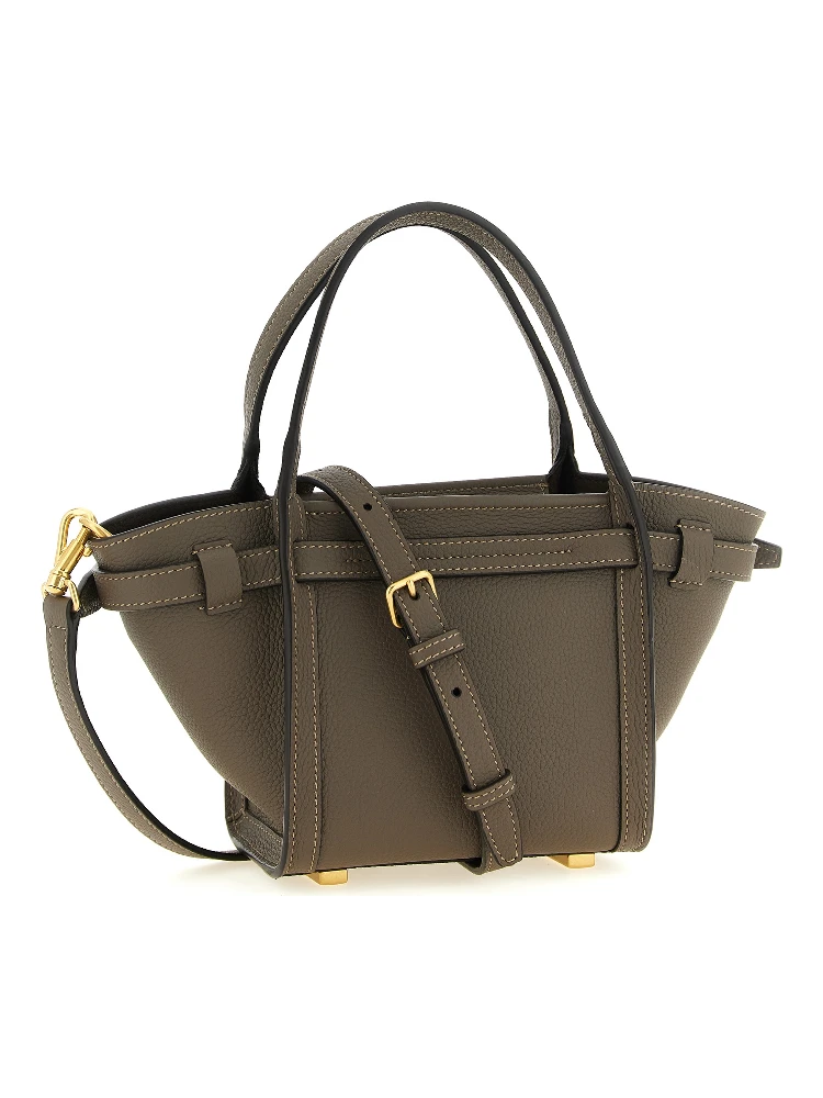 Gray Calfskin Tote Bag alternative
