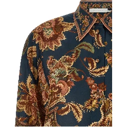 Multicolor Silk Blouse