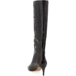 Brown Calfskin Over The Knee