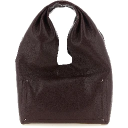 Bordeaux Lamb Leather Shoulder Bag