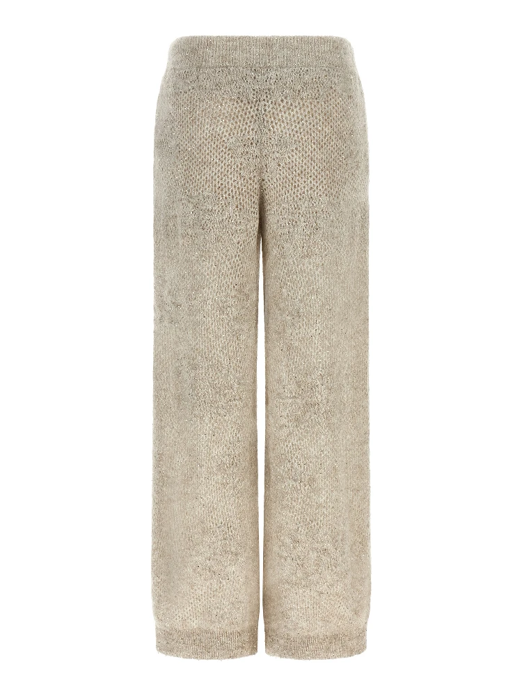 Beige Nylon Casual Pants alternative