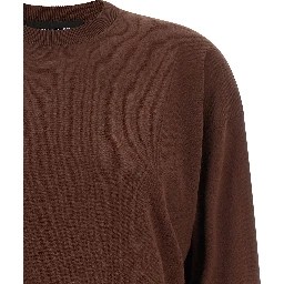 Brown Virgin Wool Cardigan