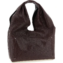 Bordeaux Lamb Leather Shoulder Bag