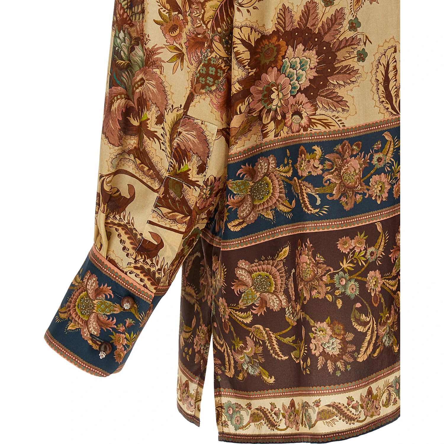 Multicolor Silk Blouse