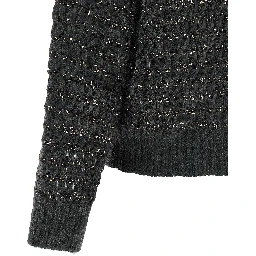 Gray Elastane Cardigan