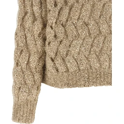 Beige Wool Cardigan