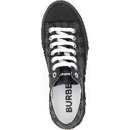 Gray Polyamide Low Top Sneakers
