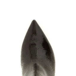 Brown Calfskin Over The Knee