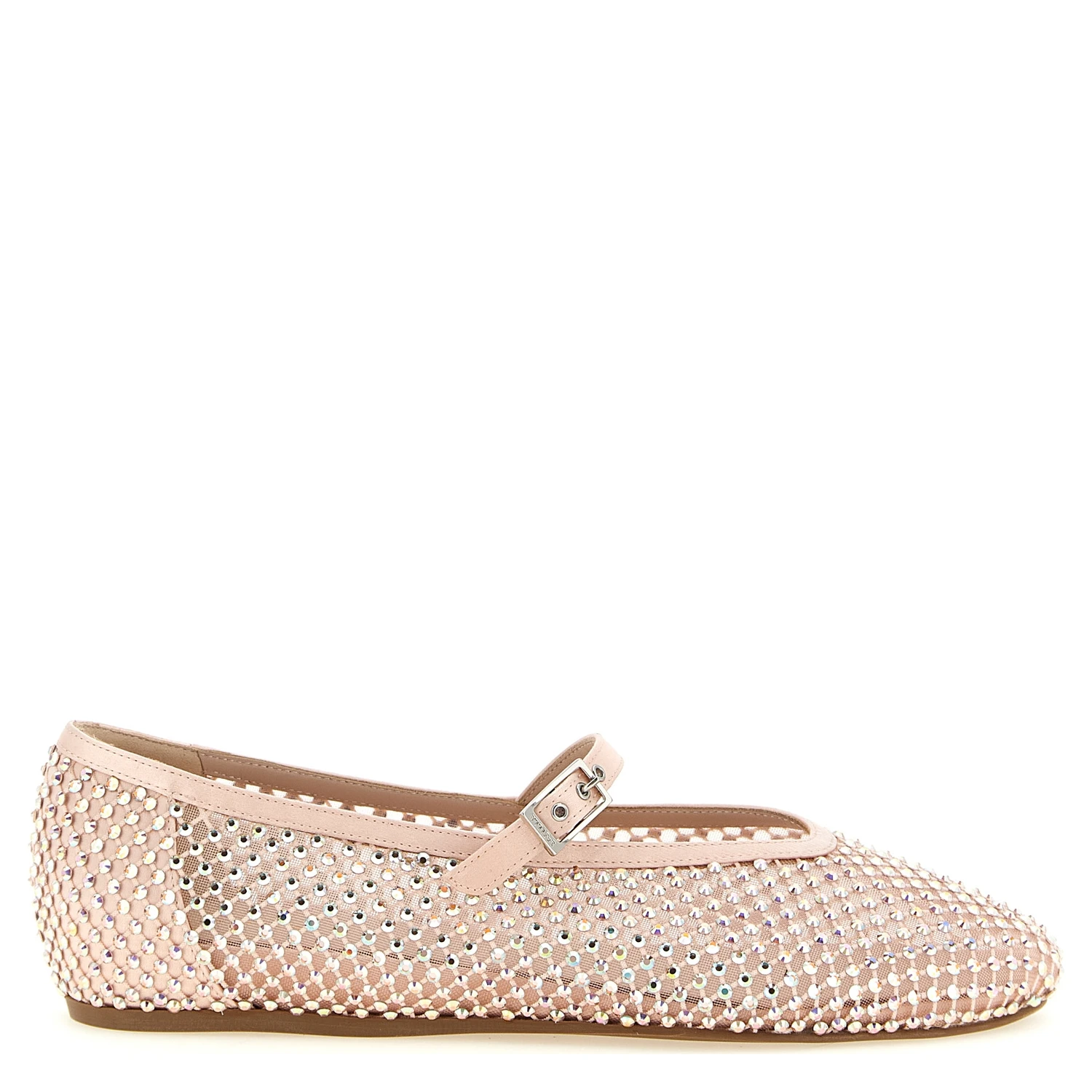 Multicolor Polyamide Ballet Flats