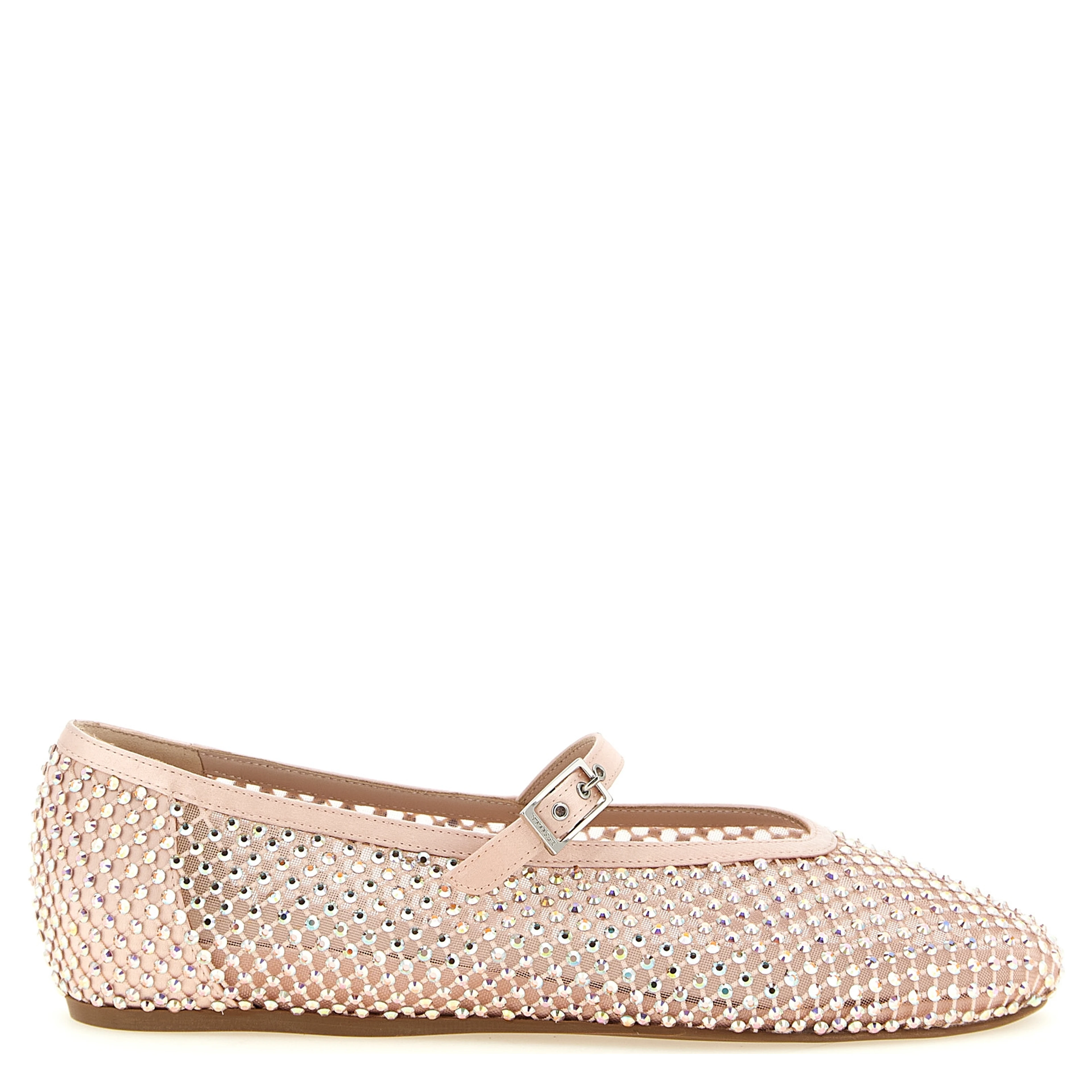 Multicolor Polyamide Ballet Flats