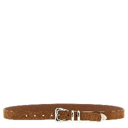 Brown Calfskin Regular Belt