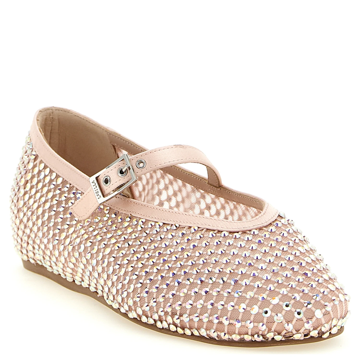 Multicolor Polyamide Ballet Flats