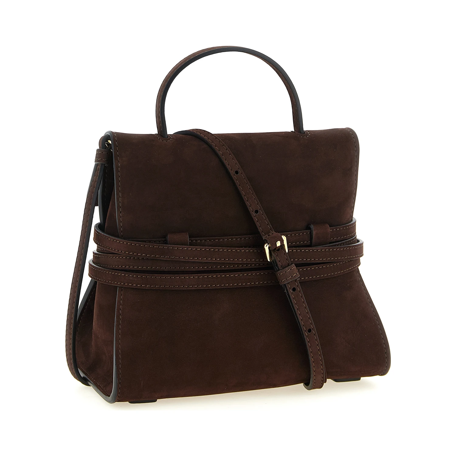 Brown Calfskin Handbag