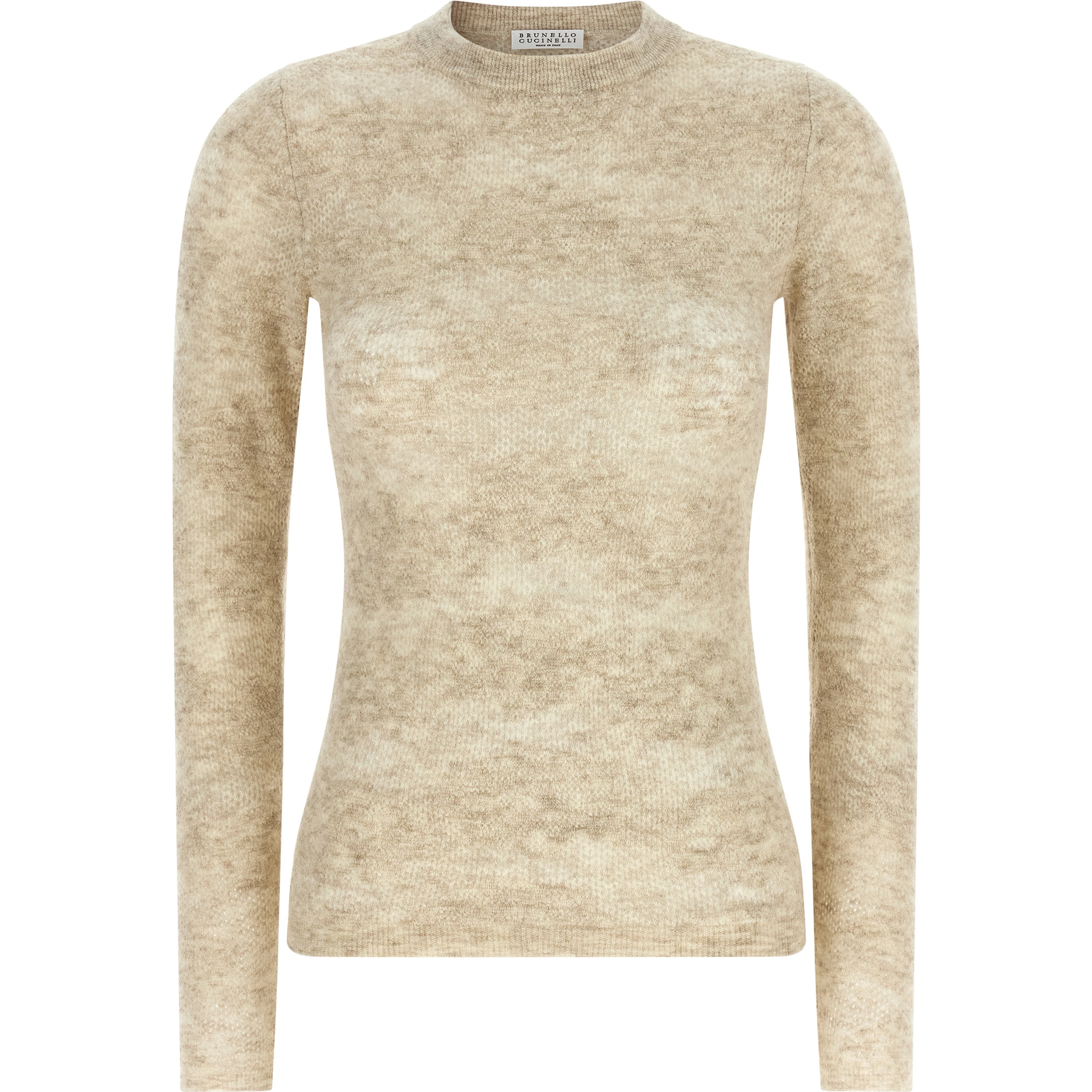 Beige Silk Cardigan