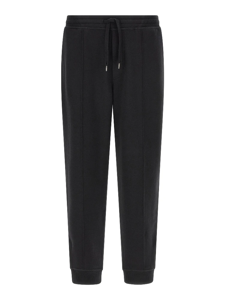 Black Cotton Joggers (Workout Pants)