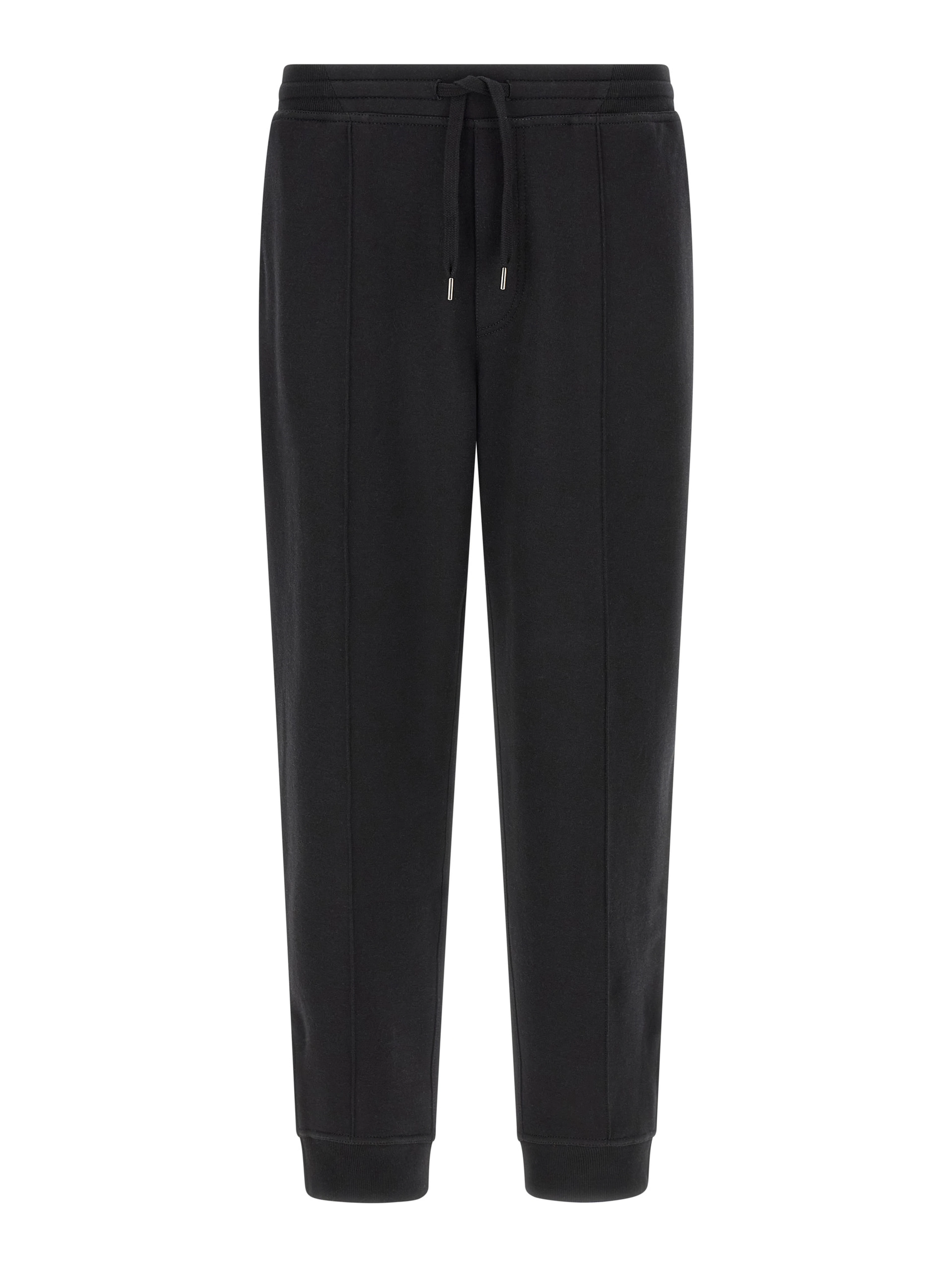 Black Cotton Joggers (Workout Pants)
