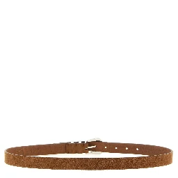 Brown Calfskin Regular Belt