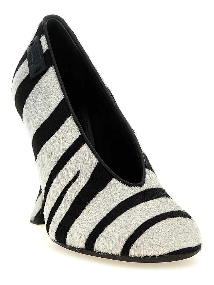 Bicolor Calfskin High Heel Pumps alternative