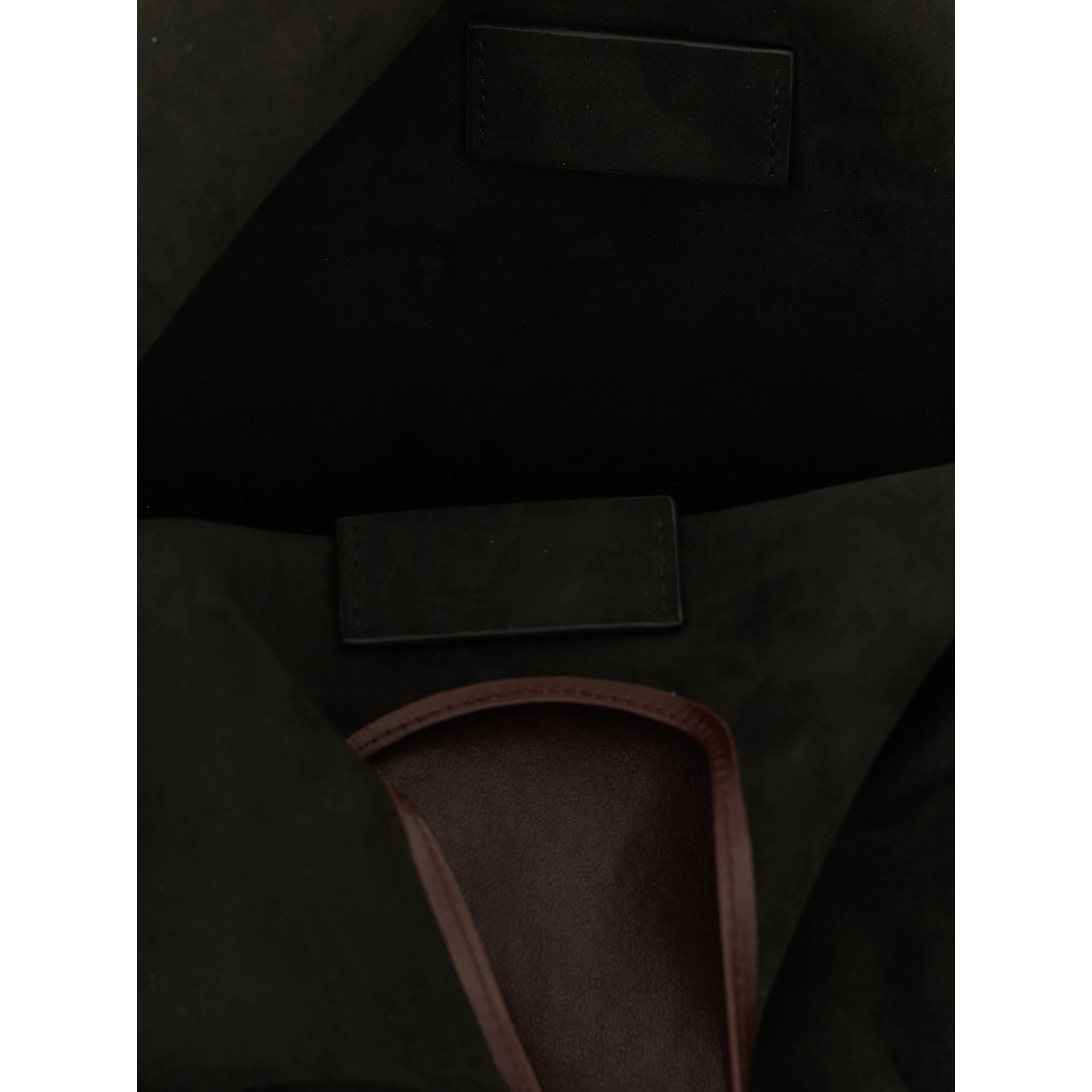 Bordeaux Lamb Leather Shoulder Bag