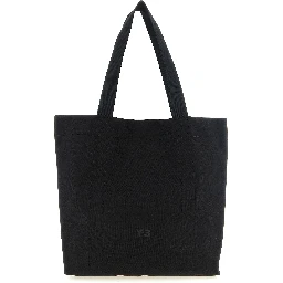 Black Polyamide Tote Bag