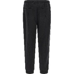 Black Cotton Joggers (Workout Pants)