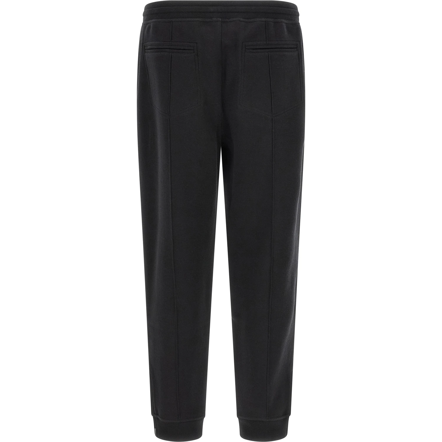 Black Cotton Joggers (Workout Pants)
