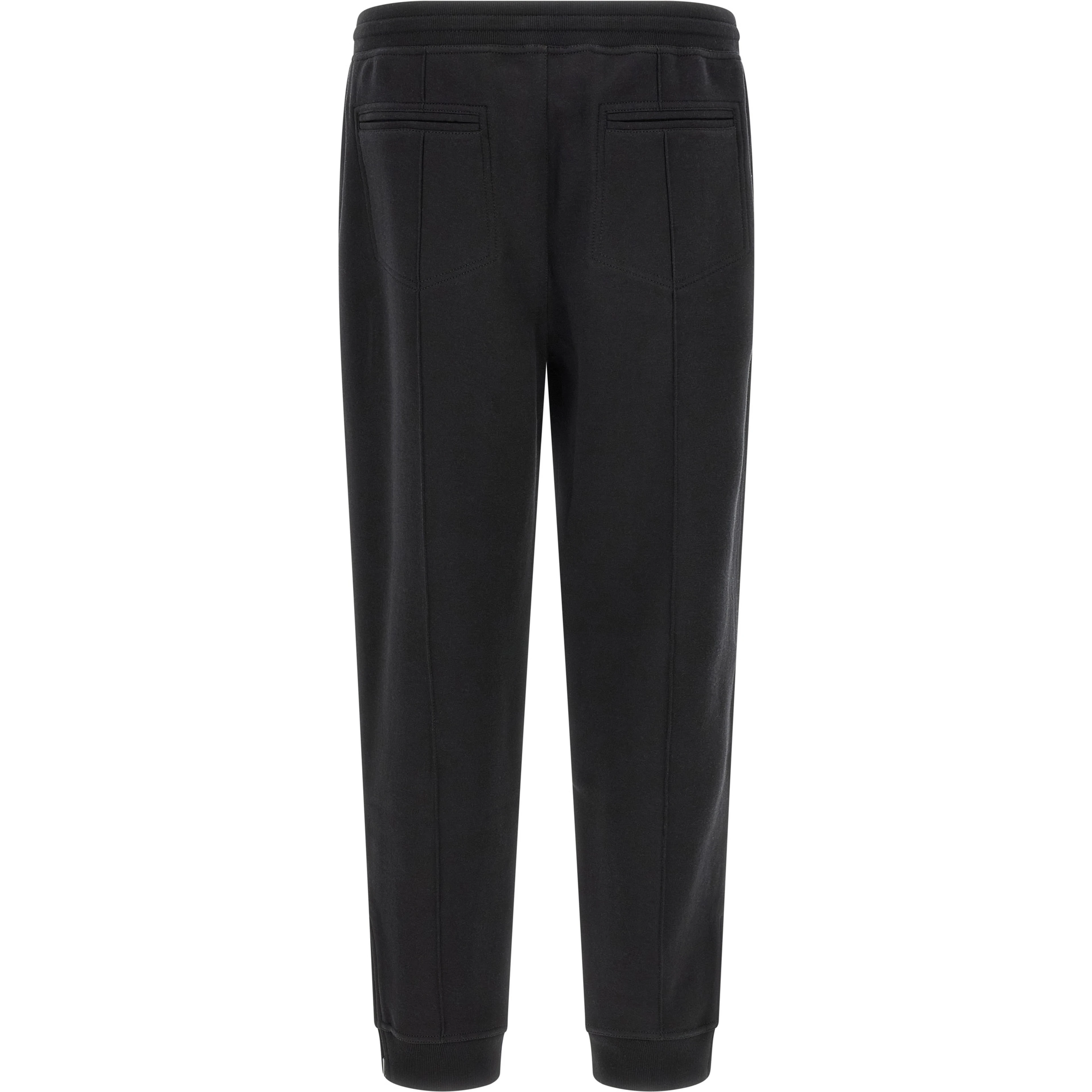 Black Cotton Joggers (Workout Pants)