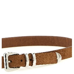 Brown Calfskin Regular Belt