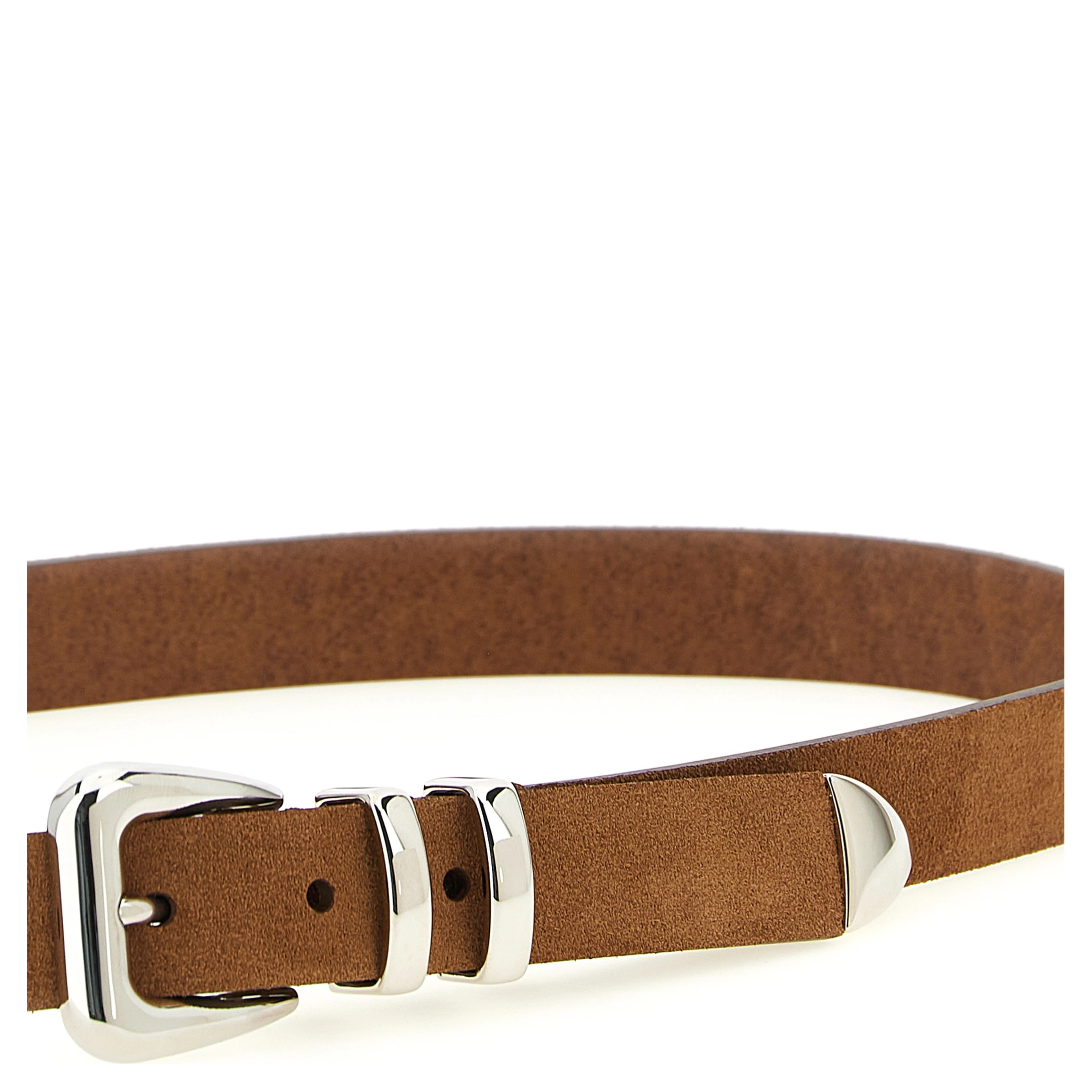 Brown Calfskin Regular Belt