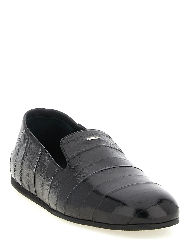 Black Leather Slip-On Loafers alternative