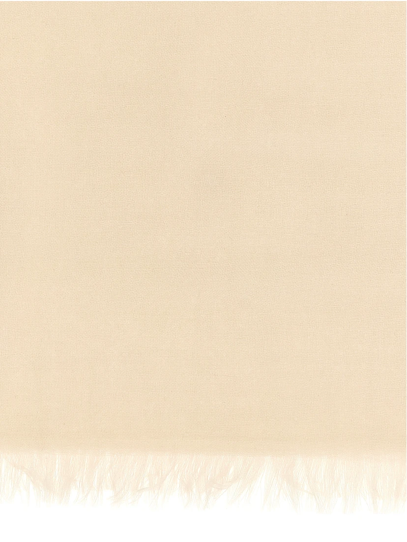 Beige Cashmere Scarf