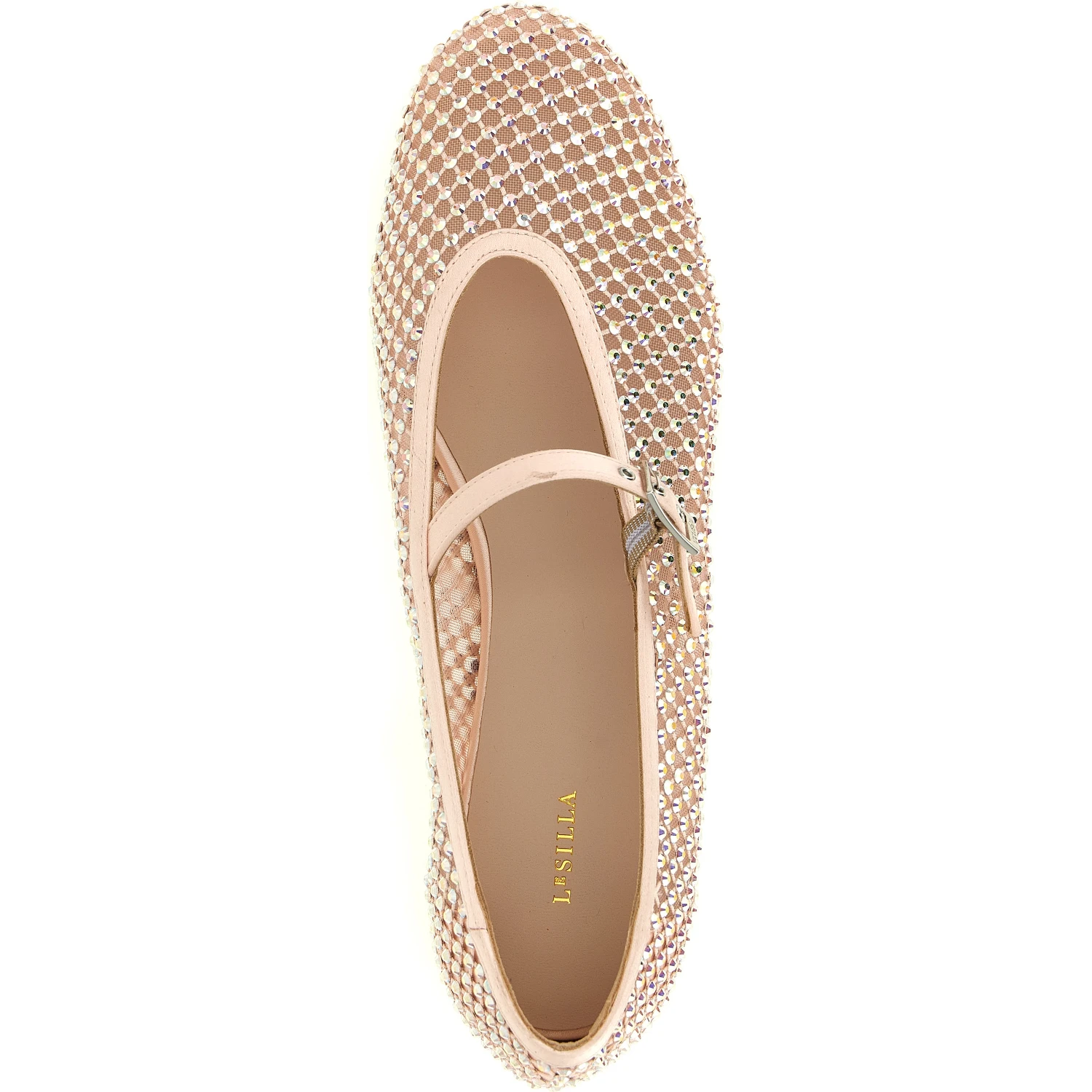 Multicolor Polyamide Ballet Flats