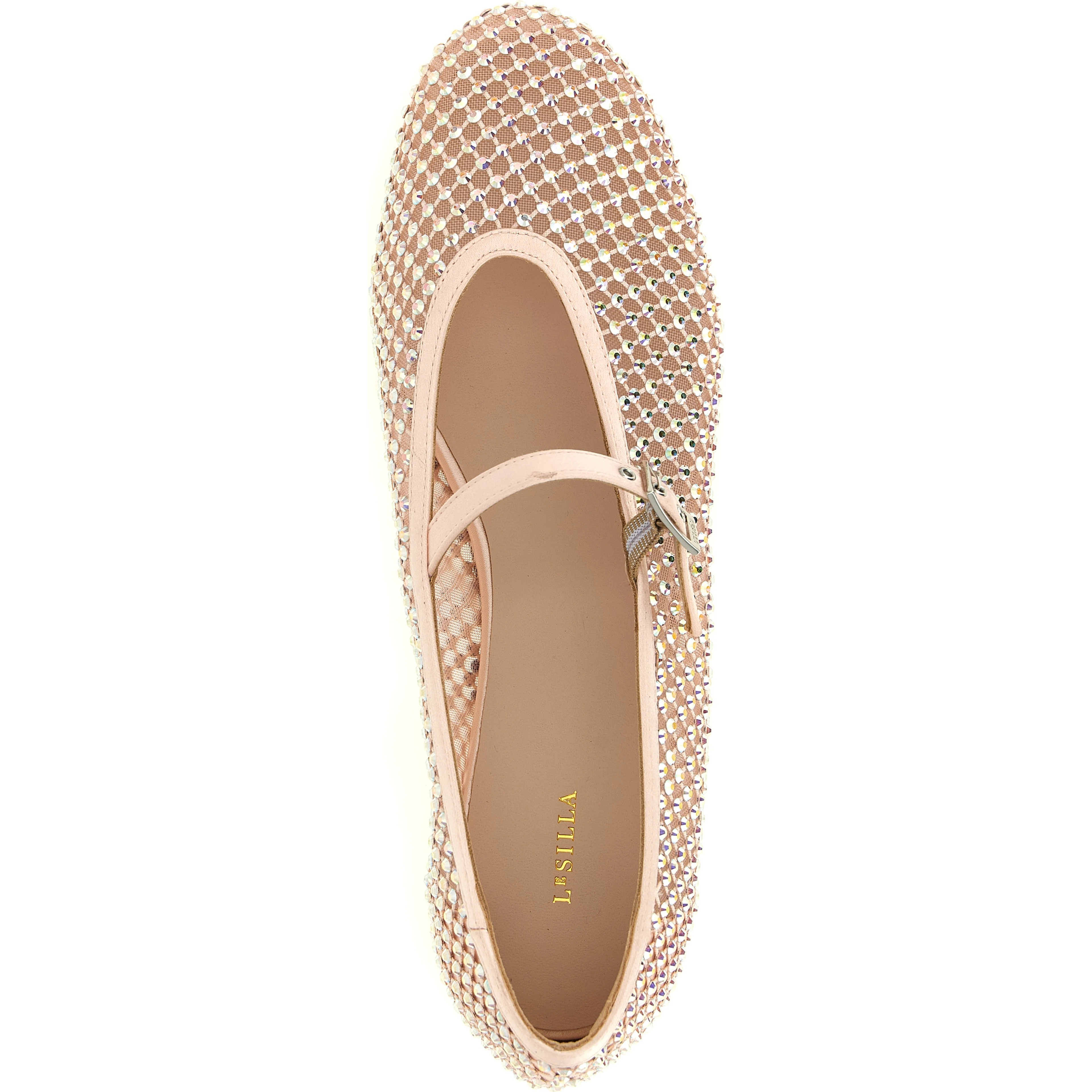 Multicolor Polyamide Ballet Flats