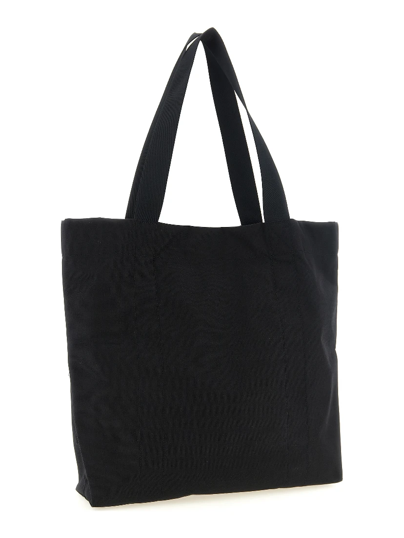 Black Polyamide Tote Bag