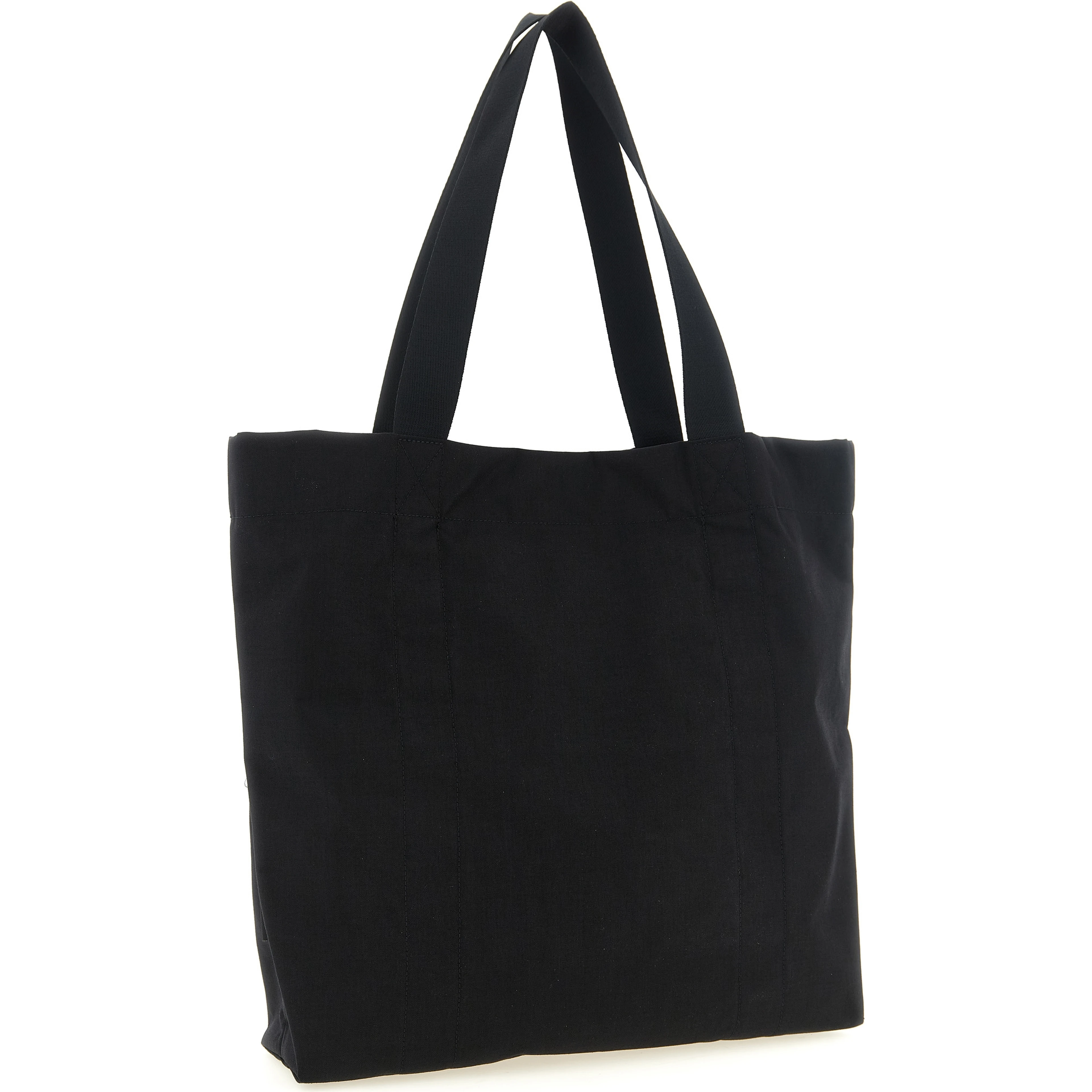 Black Polyamide Tote Bag