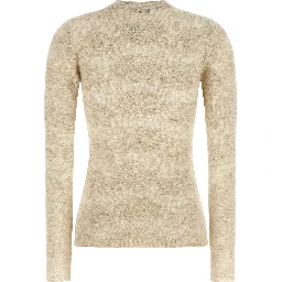 Beige Silk Cardigan