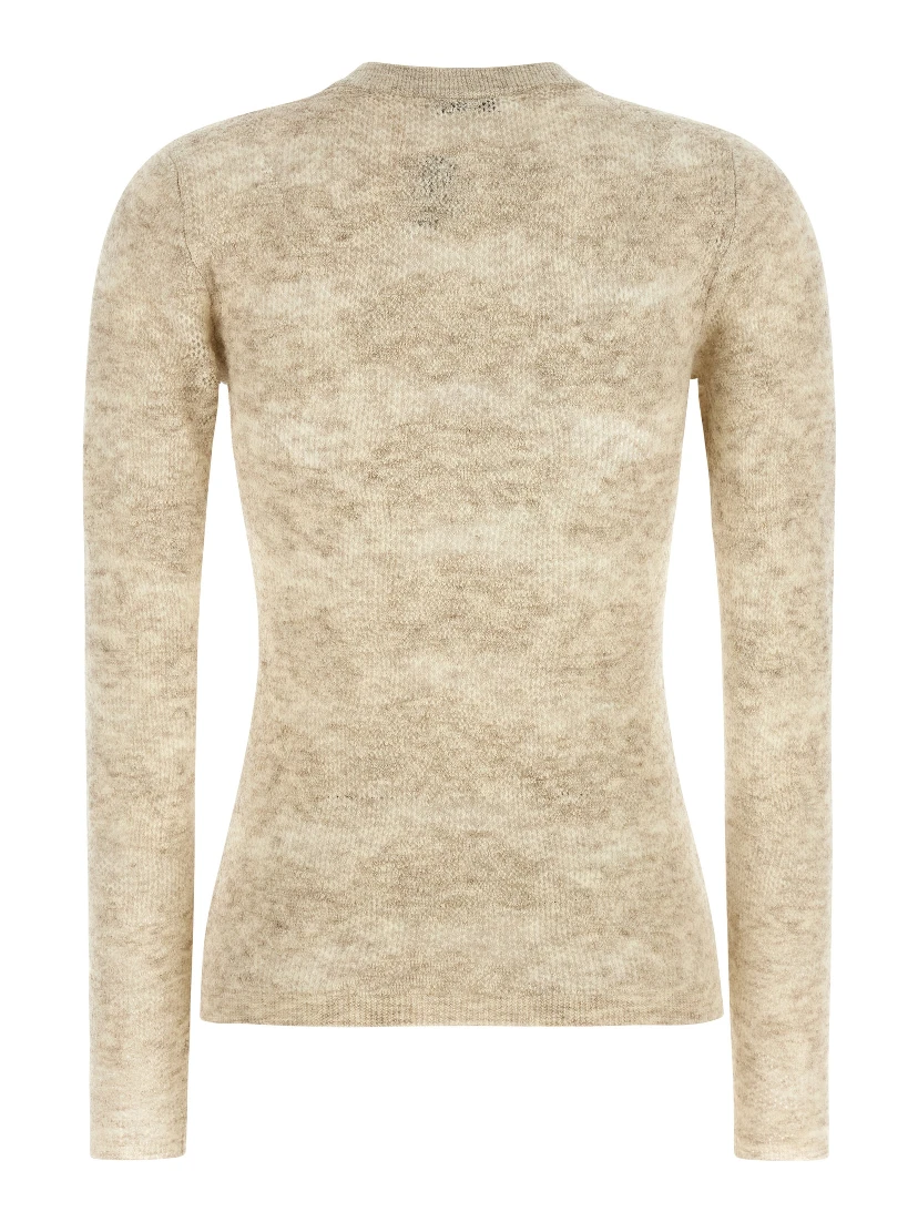 Beige Silk Cardigan