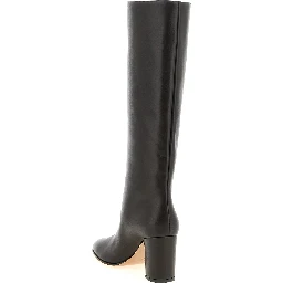 Brown Calfskin Over The Knee