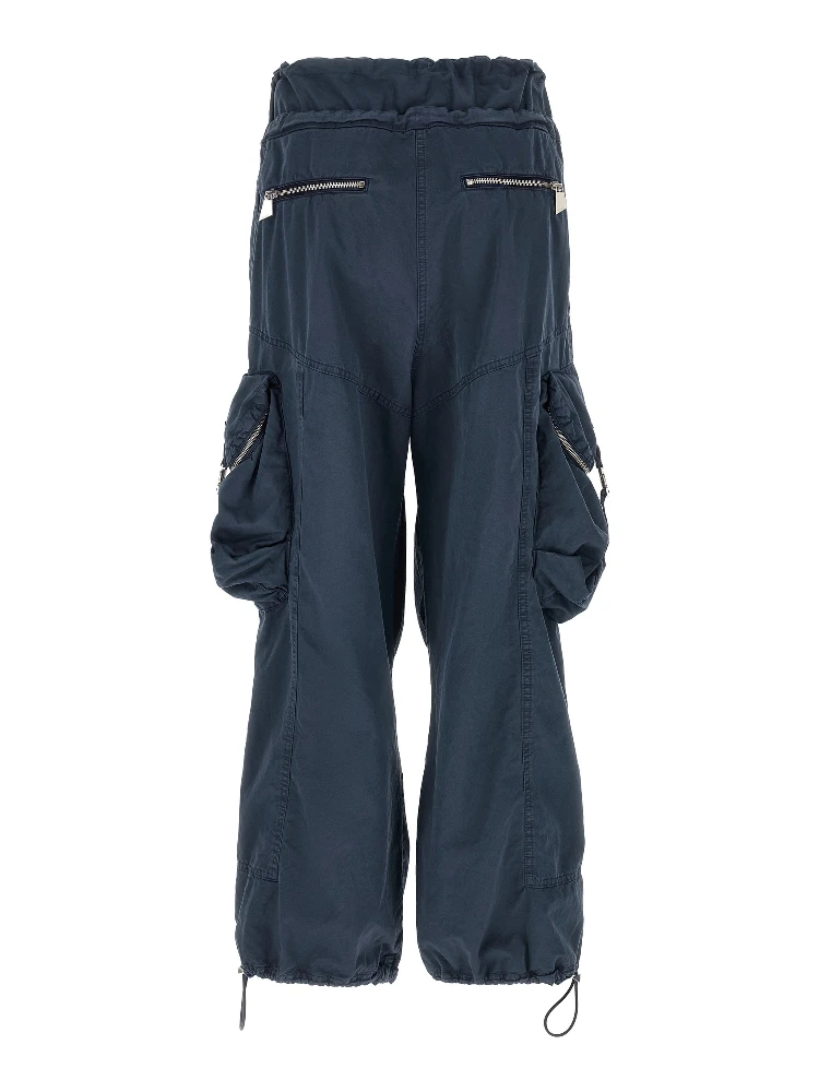 Blue Cotton Cargo Pants alternative