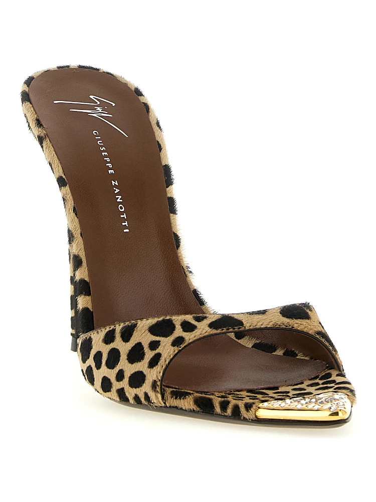 Multicolor Calfskin Stiletto Heel Sandals alternative