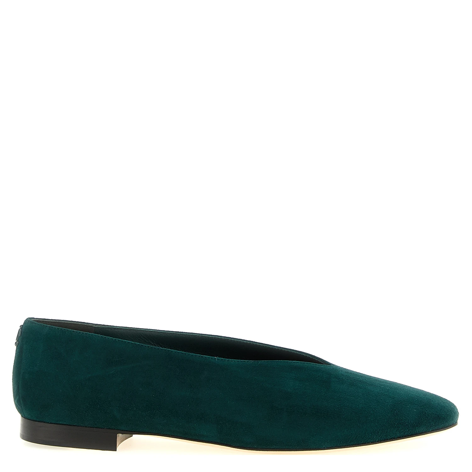 Bicolor Leather Ballet Flats