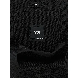 Black Polyamide Tote Bag